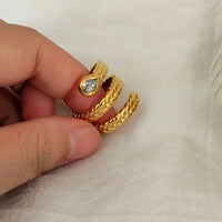 Snake Stone Rings - nahzshop