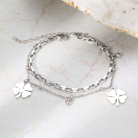 Leaf Clover Bracelet - Nahzshop