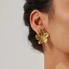 Big Flower Earrings - Nahzshop