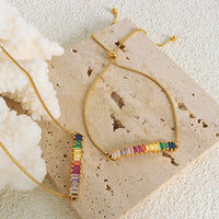 Colorful Zirconia Bohemian Anklets - Nahzshop