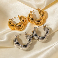 Bubble Hoop Earrings - Nahzshop