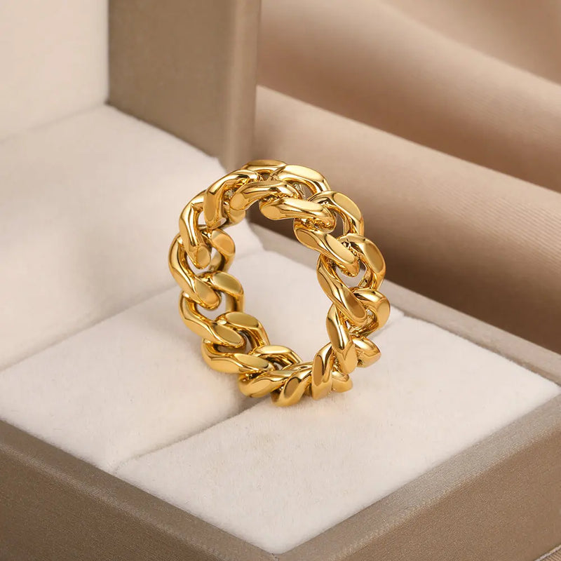 Cuban Chain Ring - nahzshop