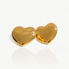 Big Heart Stud Earrings - Nahzshop