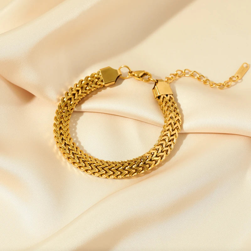 Thick Chain Bracelet - Nahzshop