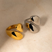 Glossy Open Ring - Nahzshop