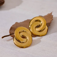 Double Circle Earrings - nazhshop