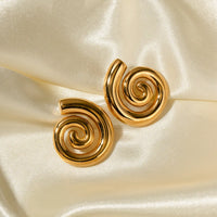 Spiral Earrings - Nahzshop