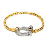 Aureon Shackle Bracelet