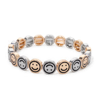 Happy Face Gold Bracelet - nahzshop