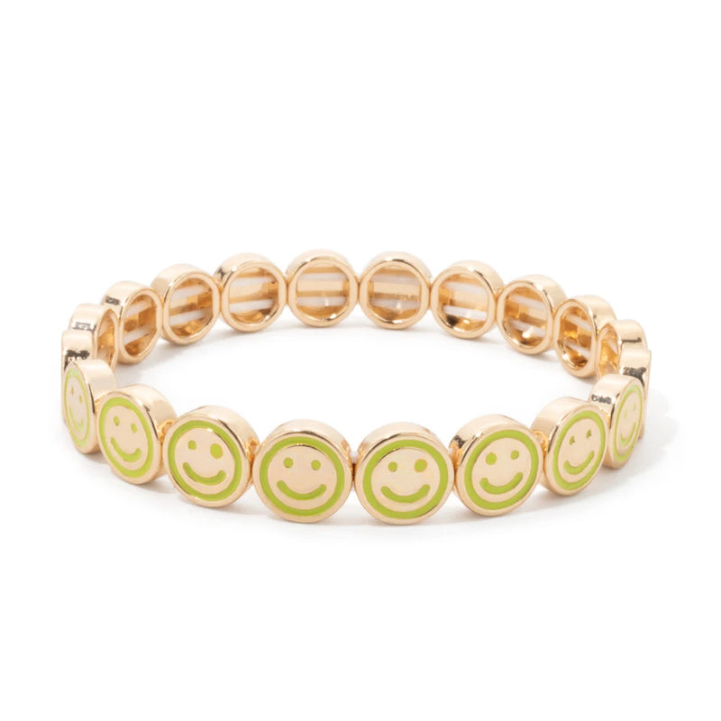 Happy Face Gold Bracelet - nahzshop