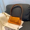 Metallic Flap Baguette Bag- Nahzshop