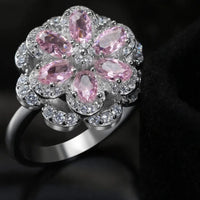 Rotatable Flower Ring - nahzshop