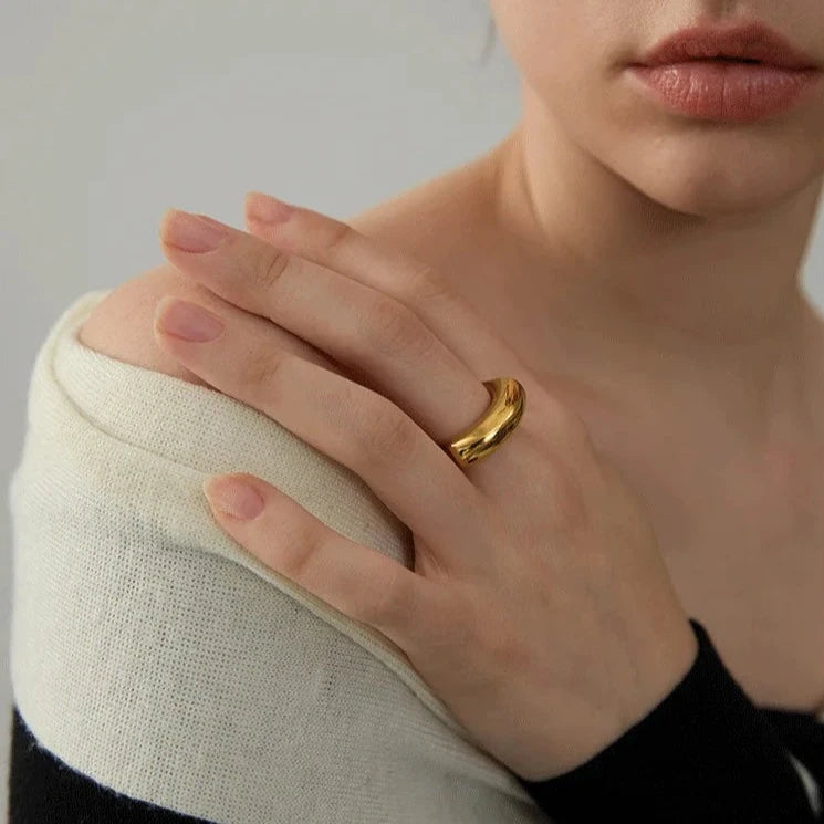 Minimalist Geometric Ring - Nahzshop