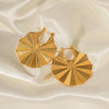 Ruffle Fan Earrings - Nahzshop