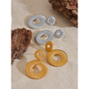 Double Hollow Circle Earrings - nahzshop