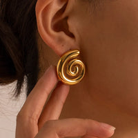 Spiral Earrings - Nahzshop