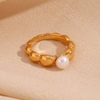 Beads Pearl Ring - nahzshop