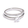 Double Layer Zirconia Ring- nahzshop