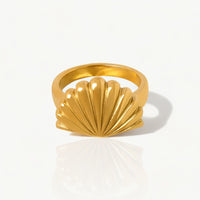 Gold Shell Ring - Nahzshop