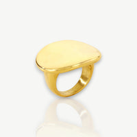 Sculpted Oval Dome Ring