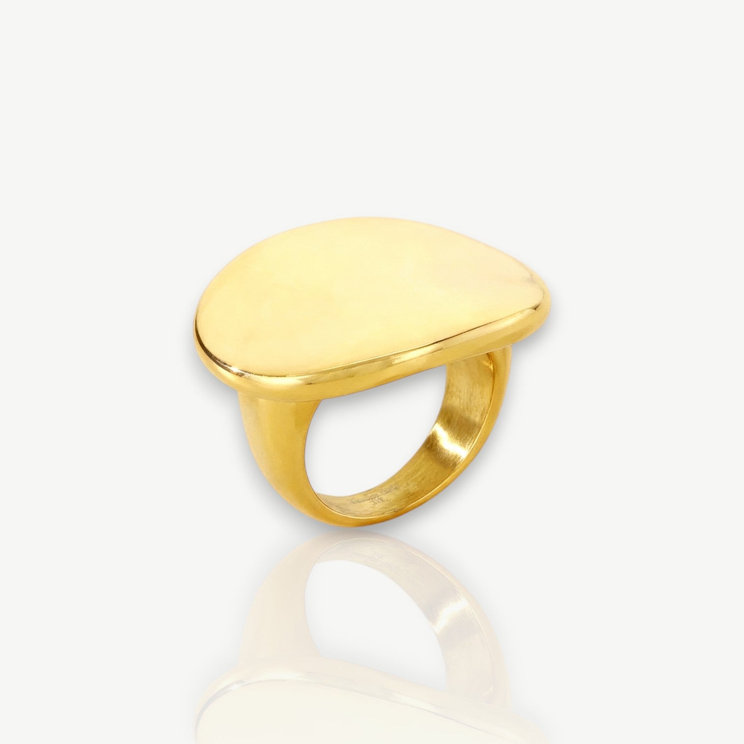 Sculpted Oval Dome Ring