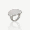 Sculpted Oval Dome Ring