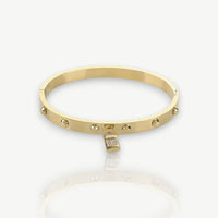 Locket Spike Bangle