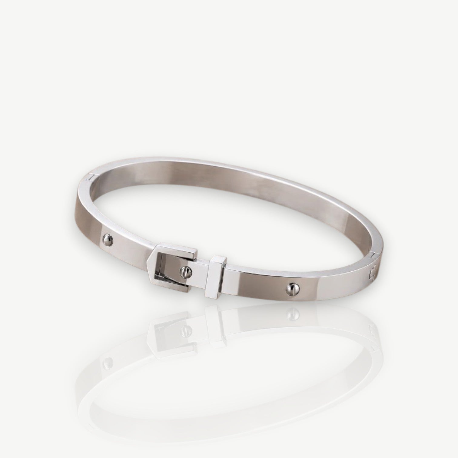 Sculpted Buckle Bracelet