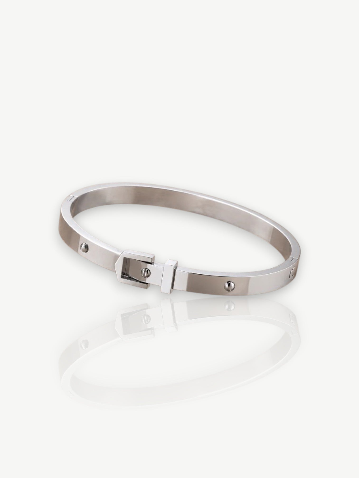 Sculpted Buckle Bracelet
