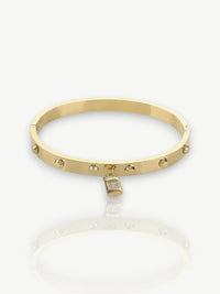 Locket Spike Bangle