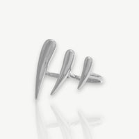 Sculptural Double Finger Ring