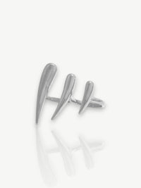 Sculptural Double Finger Ring