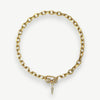 Spike Pendant Chain Necklace