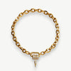 Spike Pendant Chain Necklace
