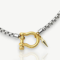 Shackle Spike Necklace