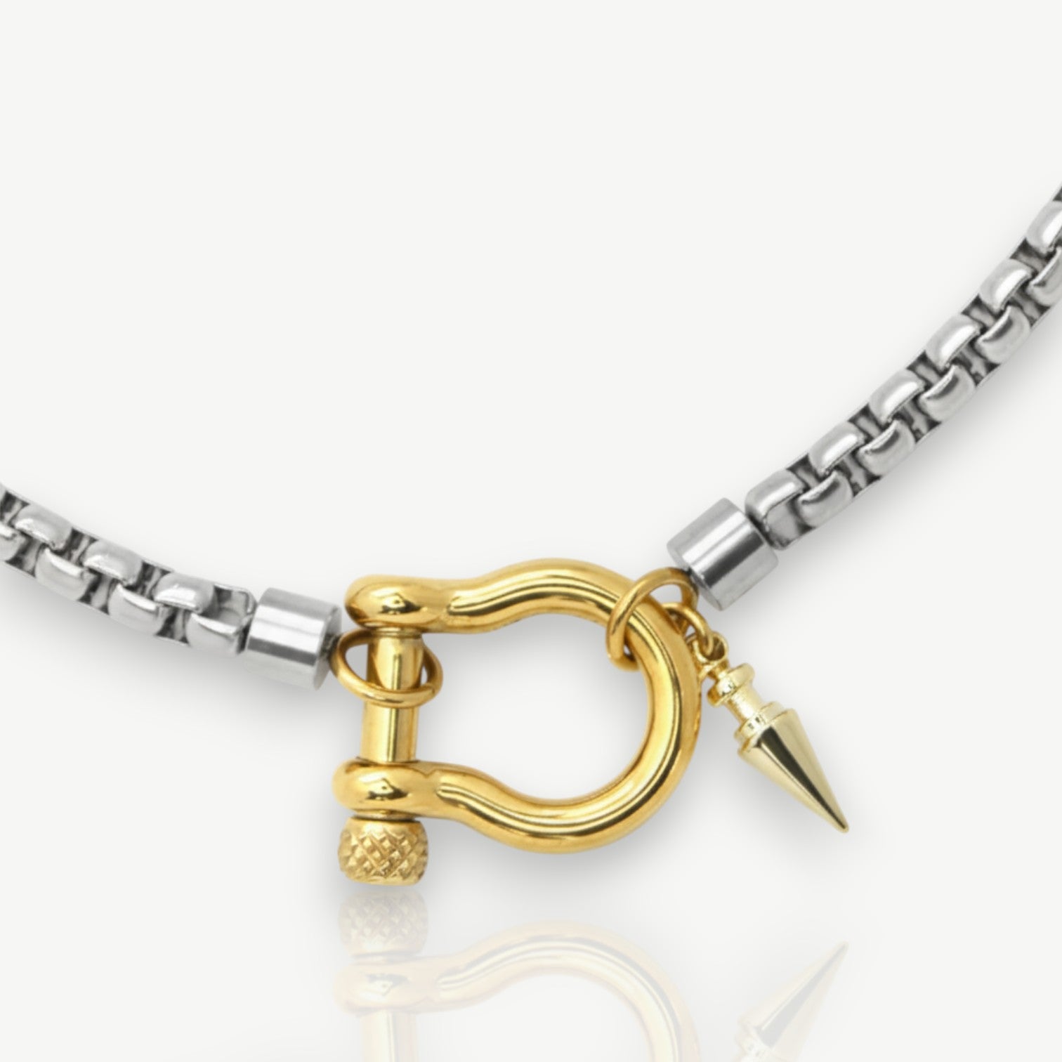 Shackle Spike Necklace