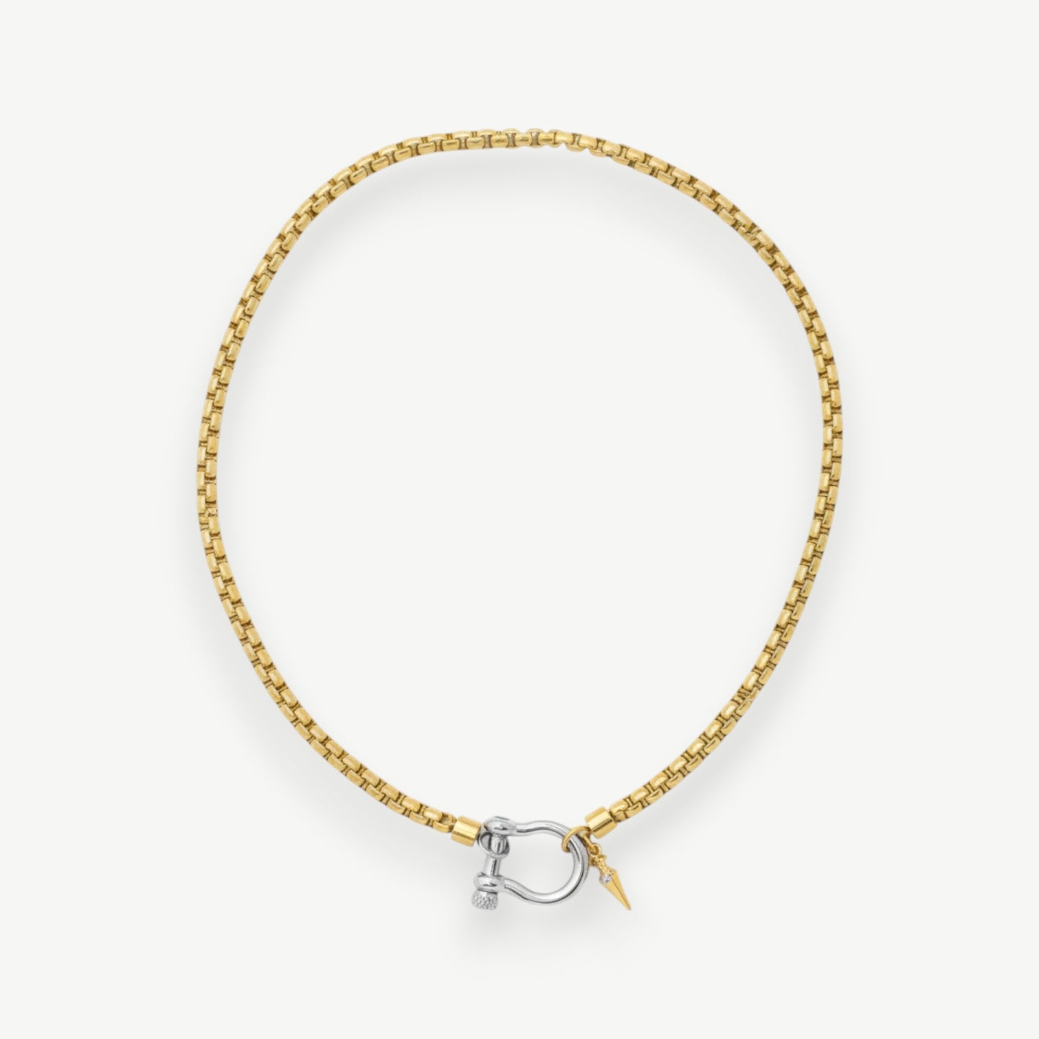 Shackle Spike Necklace