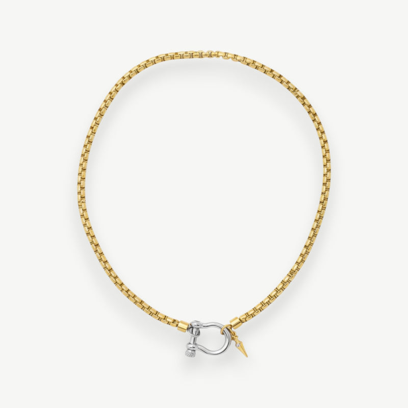 Shackle Spike Necklace