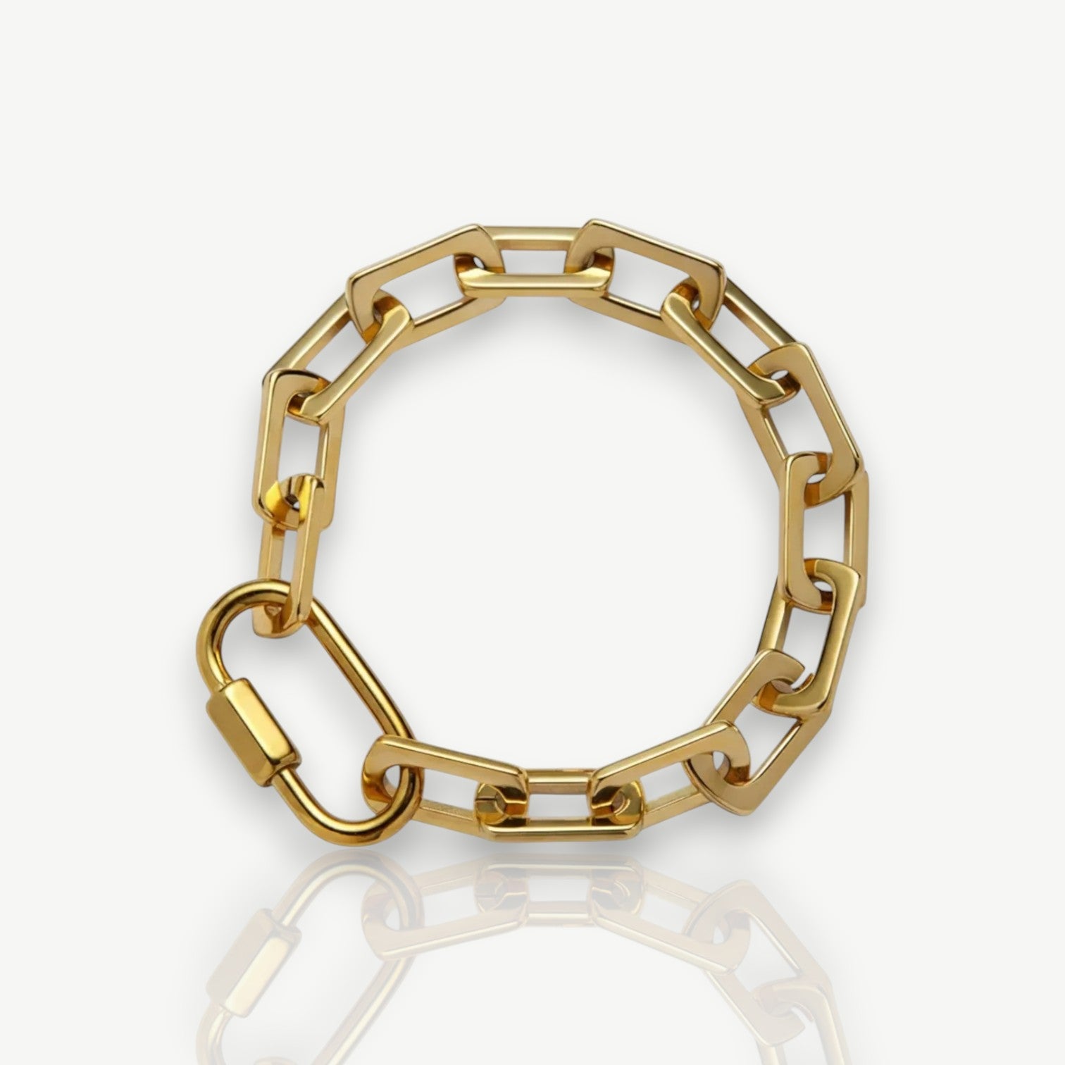Bold Clip Link Chain Bracelet