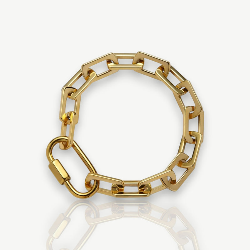Bold Clip Link Chain Bracelet