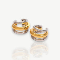 YORI Two-Tone Ear Cuff