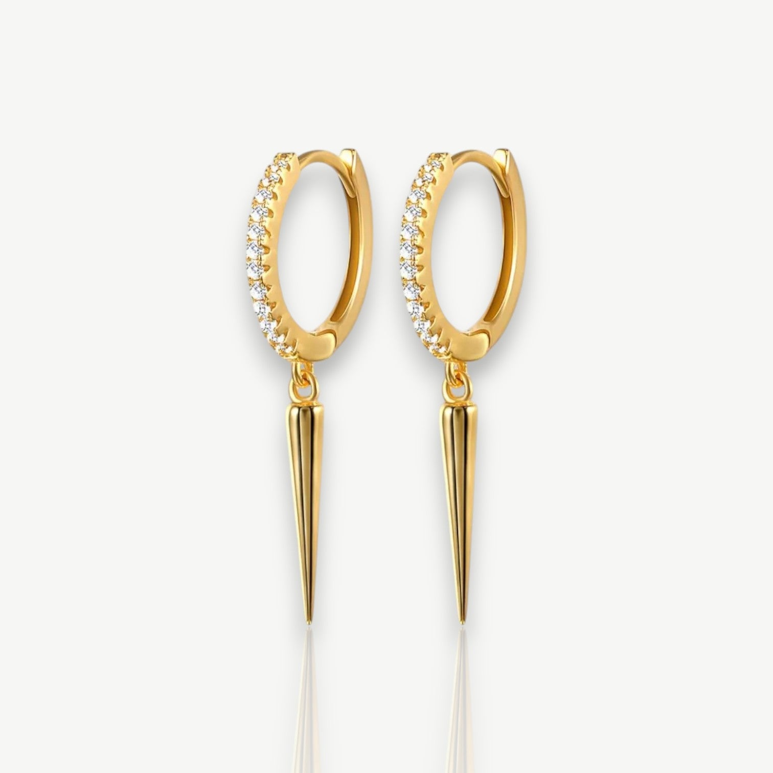 Spike Charm Earrings