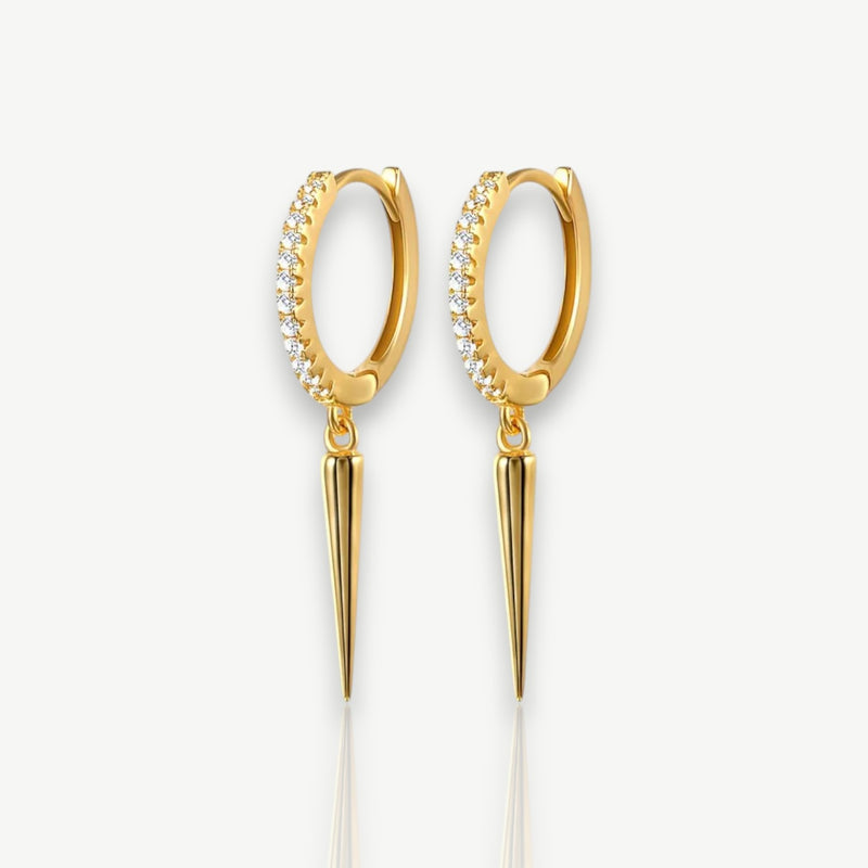 Spike Charm Earrings