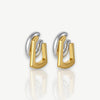 Two-Tone U-Link Ear Cuff