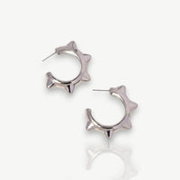 Spike Hoop Earrings