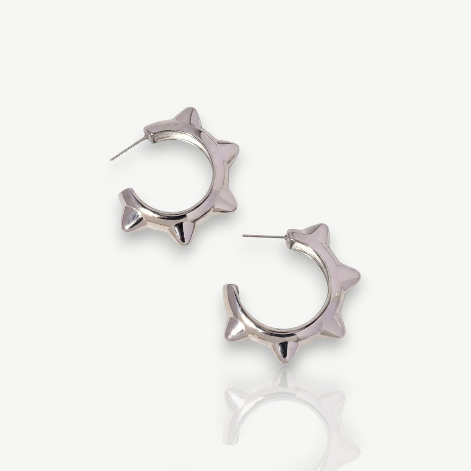 Spike Hoop Earrings
