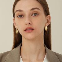 Hollow Drop Earrings - Nahzshop