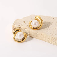 Elegant Pearl Earrings - Nahzshop