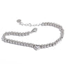 Beads Chain Heart Bracele - Nahzshop