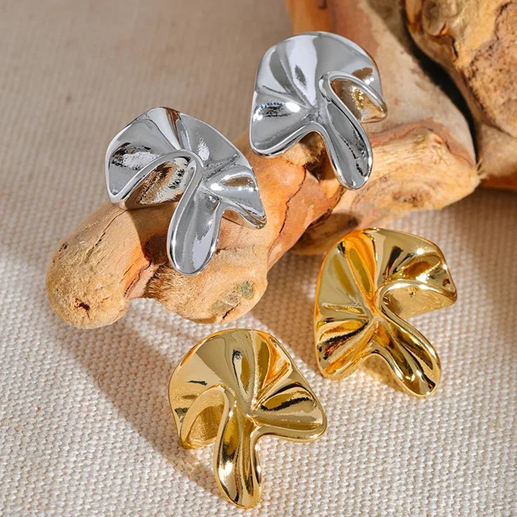 Irregular Flower Earrings - nahzshop